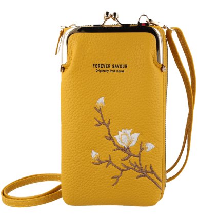 Kabelka na mobil GCW17 žltá