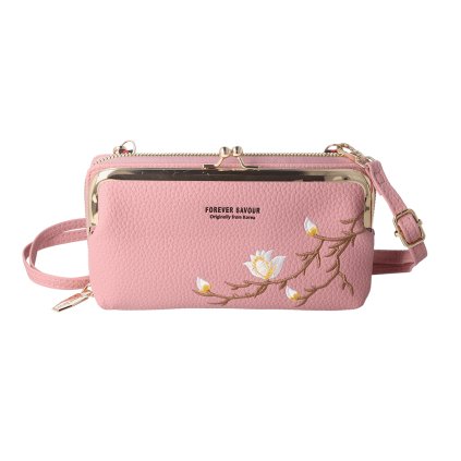 Kabelka na mobil GCW16 tmavosivá