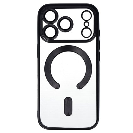 Zadný kryt Metallic MagSafe pre iPhone 17 Pro Max Black