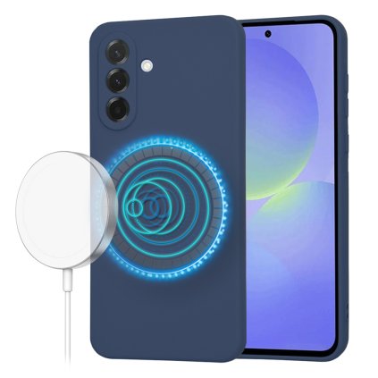 Techsuit - SoftFlex MagSafe - Samsung Galaxy A36 5G - námornícka modrá