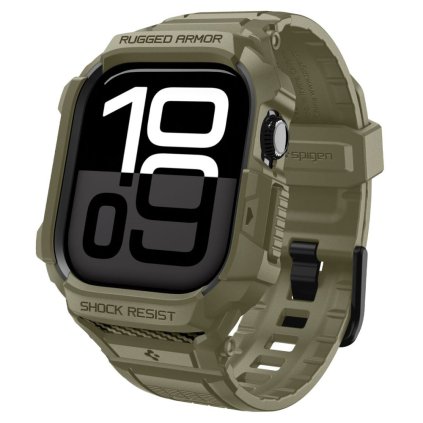 Spigen - Rugged Armor Pro V2 - Apple Watch 10 46mm - vintage khaki