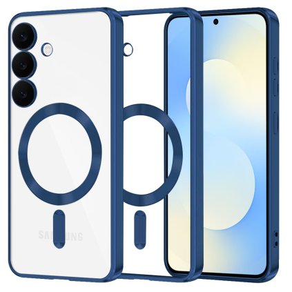 Techsuit - Luxusný krištáľový MagSafe - Samsung Galaxy S22 FE - Tmavomodrá