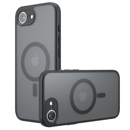 Techsuit PureFrost MagSafe pre iPhone 16e v matnej čiernej
