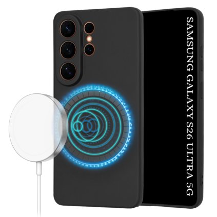 Techsuit - SoftFlex MagSafe - Samsung Galaxy S26 Ultra - čierna