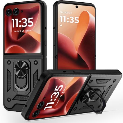 Puzdro Techsuit CamShield Series pre Motorola Razr 60 Ultra čierne