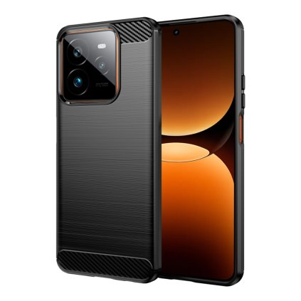 Puzdro Techsuit Carbon Silikónové pre Realme GT 7 Pro čierne