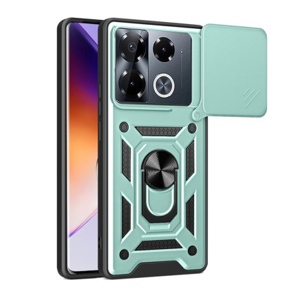 Techsuit CamShield Series puzdro pre Infinix Note 40 Pro+ zelené