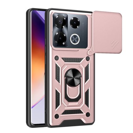 Techsuit CamShield Series puzdro pre Infinix Note 40 Pro+ ružovo zlatá