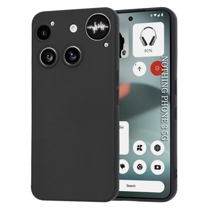 Techsuit SoftFlex puzdro pre Nothing Phone (3) čierne