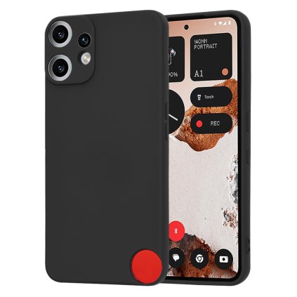 Puzdro Nothing CMF Phone 2 Pro čierny Techsuit SoftFlex