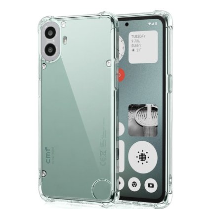 Techsuit Nárazuvzdorný priehľadný silikónový obal Nothing CMF Phone 1
