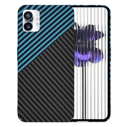Techsuit Carbonite FiberShell Nothing Phone (1) Blue Pulse