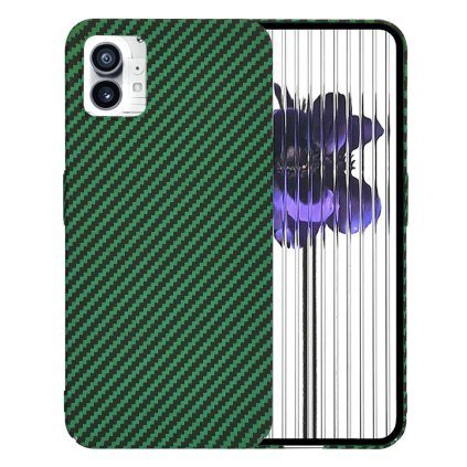 Techsuit Carbonite FiberShell obal Nothing Phone (1) zelený