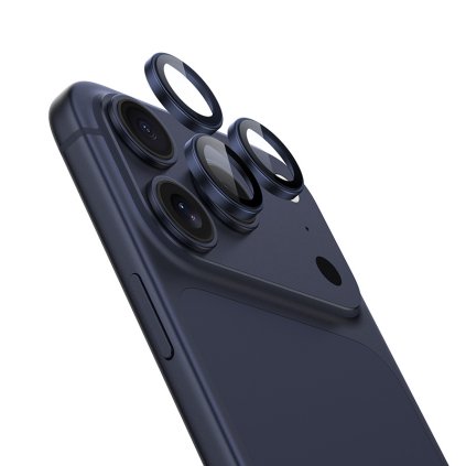 Tvrdené zafírové ochranné sklo Benks DR na fotoaparát pre iPhone 17 Pro-17 Pro Max modré