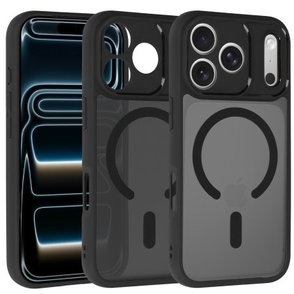 Zadný kryt Full Matte Mag Cover pre iPhone 17 Pro čierny