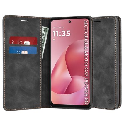 Techsuit - Confy Cover - Motorola Moto G57 Power / G67 Power - čierna