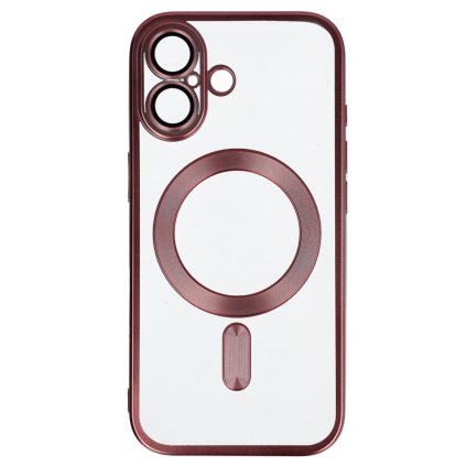 Zadný kryt Metalic MagSafe pre iPhone 17 ružový