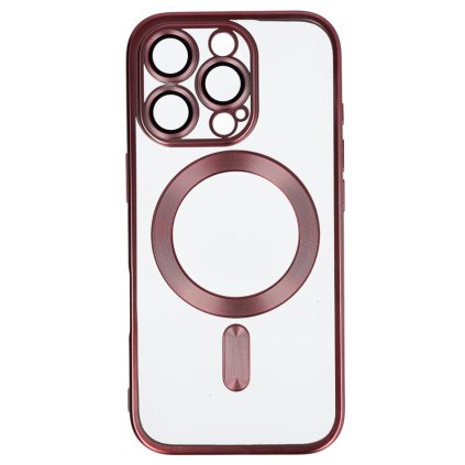 Zadný kryt Metallic MagSafe pre iPhone 16 Pro Max Ružový