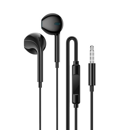 Slúchadlá Borofone BM100 Fuente s mikrofónom čierne