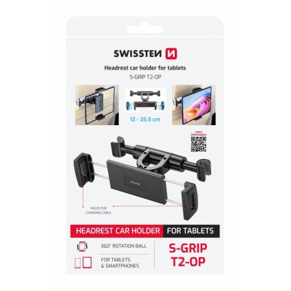 Držiak do auta na tablet Swissten S-Grip T2-OP