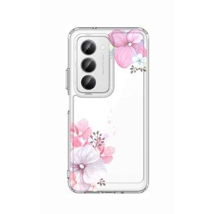 Zadný pevný kryt Image pre Xiaomi Redmi 15 Violet Blossom