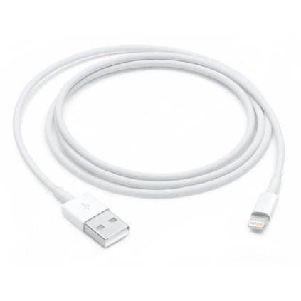 Dátový kábel /A Apple USB-A/Lightning 1m biely