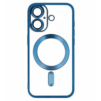 Zadný kryt Metallic MagSafe pre iPhone 17 modrý