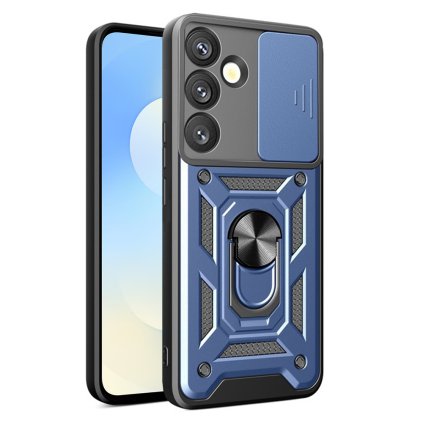 Techsuit CamShield Series pre Samsung Galaxy S26 - modrá