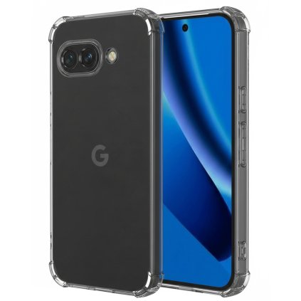 Techsuit - Nárazuvzdorný číry silikón - Google Pixel 10a - číra