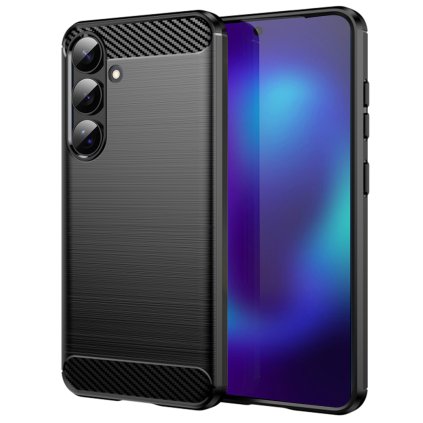 Techsuit - Karbón silikón - Samsung Galaxy S26 - čierne