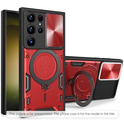 Techsuit - CamGuard Pro - Xiaomi Redmi Note 15 Pro 5G - červená