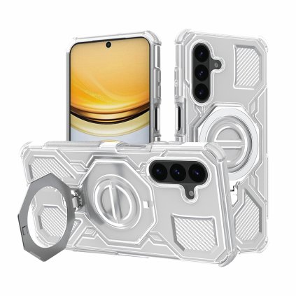 Techsuit - Carbon Shield PRO - Samsung Galaxy A37 5G - biela transparentná