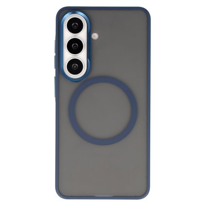 Kryt Liavec Soft Metal Frame pre Samsung Galaxy S26 modrý