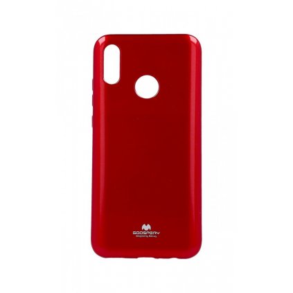 Zadný silikónový kryt Mercury Jelly Case na Huawei P Smart 2019 červený