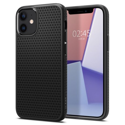Spigen Liquid Air iPhone 12 iPhone 12 Pro čierna