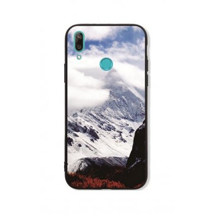 Zadný pevný kryt LUXURY na Huawei Y7 2019 Mountains