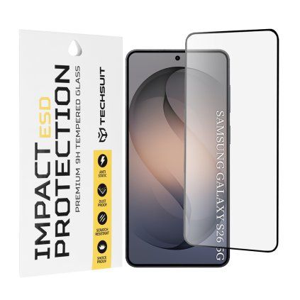 Techsuit - ESD sklo - Samsung Galaxy S26 - čierne