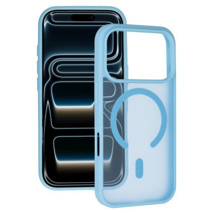 Kryt Tel Protect Aura matte MagSafe pre iPhone 17 Pro Max modrý