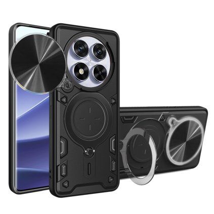 Techsuit CamGuard Pro pre Xiaomi Redmi Note 14 Pro 5G Poco X7 čierna