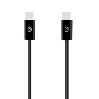Kábel OBAL:ME LongRun USB-C/USB-C 60W 1m čierny