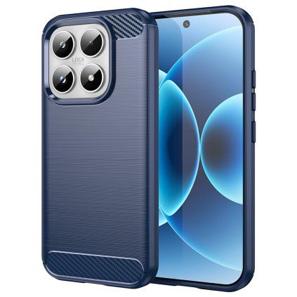 Kryt Techsuit karbón silikón Xiaomi 17 modrý