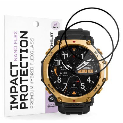 Fólia techsuit nano flex (2 balenia) Amazfit T-Rex 3 Pro 48 mm čierna