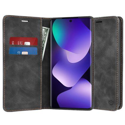 Techsuit - pohodlné puzdro - Xiaomi Redmi Note 15 5G / Note 15 4G / Poco M8 5G - čierne