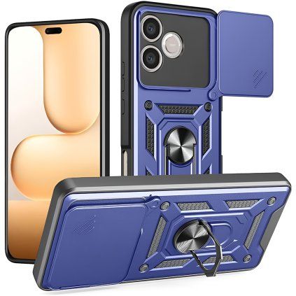 Kryt Techsuit CamShield Series pre Honor 600 Lite modrý
