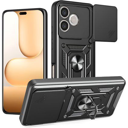 Kryt Techsuit CamShield Series pre Honor 600 Lite čierny