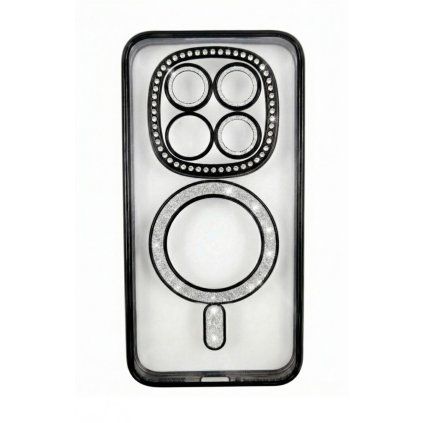 Obal Bling Magsafe pre Xiaomi Redmi Note 15 Pro 5G čierny