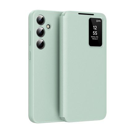 Techsuit SmartView Series pre Samsung Galaxy S25 FE zelená