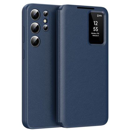Techsuit SmartView Series pre Samsung Galaxy S25 Ultra modrá