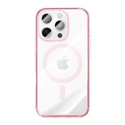 Magnetický kryt Benks Lucent Pro pre Apple iPhone 16 Pro ružový