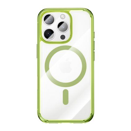 Magnetický kryt Benks Lucent Pro pre Apple iPhone 16 Pro zelený